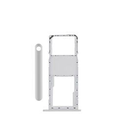 Single Sim Card Tray for Galaxy A11 (A115 / 2020) (WHITE)