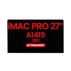 LCD Assembly (Aftermarket) for iMac 27" Retina 5K (A1419, Mid 2017) (LM270QQ1 SDC1) (Only Ground Shipping)