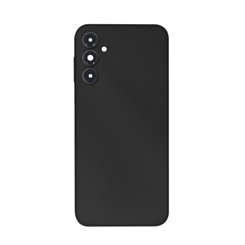 Back Glass with Camera Lens and Adhesive for Galaxy A14 (A145 / 2023) (NO LOGO) (BLACK)