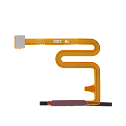 Fingerprint Sensor with Flex Cable for Galaxy A14 (A145B) (DARK RED)
