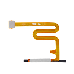 Fingerprint Sensor with Flex Cable for Galaxy A14 (A145B) (SILVER)