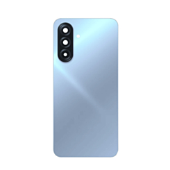 Back Glass with Camera Lens and Adhesive for A17 4G (A175 / 2025) (NO LOGO) (LIGHT BLUE)