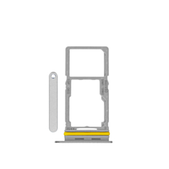 Single Sim Card Tray for Galaxy A17 4G (A175 / 2025) (GRAY)
