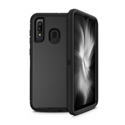 Heavy Duty Case for Galaxy A50s / A50 / A30s / A30 / A20 (BLACK) (Only Ground Shipping)