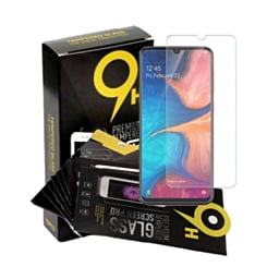 Clear Tempered Glass for Galaxy A20 (A205) (Case Friendly / 2.5D / Pack of 10)