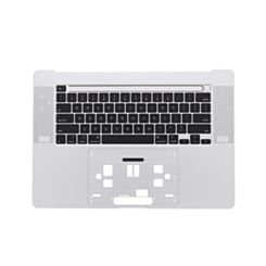 Top Case with US Keyboard (SILVER) for MacBook Pro 16" (A2141 / Mid 2019)