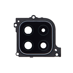 Back Camera Lens with Bracket for Galaxy A22 5G (A226 / 2021) (BLACK)