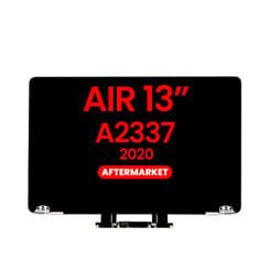 LCD Assembly (SILVER) (NO LOGO) (Aftermarket) for MacBook Air 13" Retina (A2337 / Late 2020) (M1)