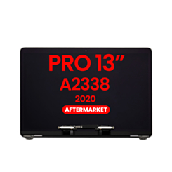 LCD Assembly (SPACE GRAY) (NO LOGO) (Aftermarket) for MacBook Pro 13" (A2338 / Late 2020) (M1 / M2)