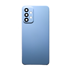 Purchase the Blue Back Glass for Galaxy A23 A235 2022 without logo.

