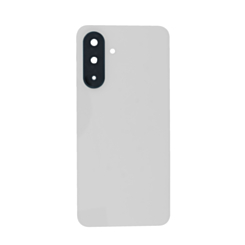 Back Glass with Camera Lens and Adhesive for A26 (A266 / 2025) (NO LOGO) (WHITE)
