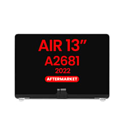 LCD Assembly (STARLIGHT) (NO LOGO) (Aftermarket) for MacBook Air 13" (A2681 / Mid 2022)