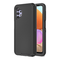 Heavy Duty Case for Galaxy A32 5G (BLACK) (Only Ground Shipping)