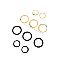Back Camera Lens with Adhesive for Galaxy A32 5G (A326 / 2021) / A32 (A325 / 2021) (Glass Only) (BLACK)