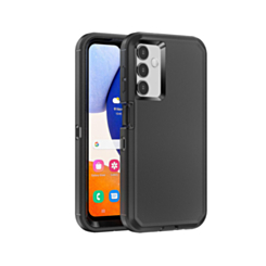 Heavy Duty Case for Galaxy A34 5G (BLACK) (Only Ground Shipping)