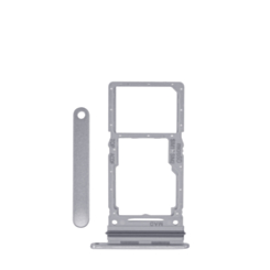 Purchase the Dual SIM Card Tray for Galaxy A34 A346 2023 in Silver.