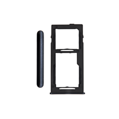 Dual Sim Card Tray for Galaxy A42 5G (A426 / 2020) (PRISM BLACK)