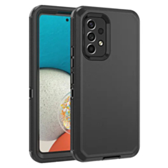 Heavy Duty Case for Galaxy A53 (BLACK) (Only Ground Shipping)