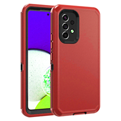 Galaxy A53 Heavy Duty Case - RED BLACK (Only Ground Shipping)