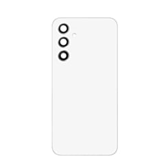 Shop the back cover with camera lens and adhesive for the Galaxy A54 5G 2023, no logo, in Awesome White.