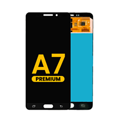 OLED Assembly without Frame for Galaxy A7 (A710 / 2016) (BLACK) (Premium)