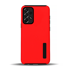 Galaxy A73 5G Dual Layer Protection Case Cover - RED (Only Ground Shipping)