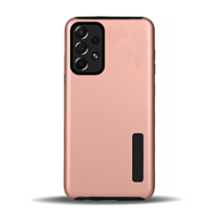 Galaxy A73 5G Dual Layer Protection Case Cover - ROSE GOLD (Only Ground Shipping)