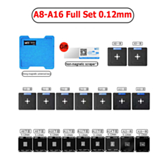 Grab the wholesale deals on the MaAnt CPU BGA Repair Magnetic Reballing Platform 0.12mm for iPhone 6 to 15 Series, from A8 to A16.