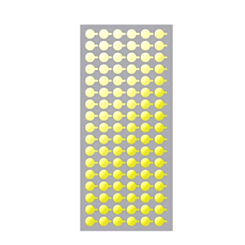 Front Camera FACE ID Anti-Dust Protection Sticker Adhesive (6mm) (Pack of 100) (Not Returnable)
