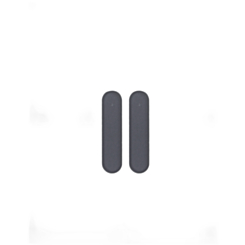 Hard Buttons (Volume) for iPad Air 5 / iPad Air 11" (2024 / 2025) / Air 13" (2024 / 2025) (SPACE GRAY)