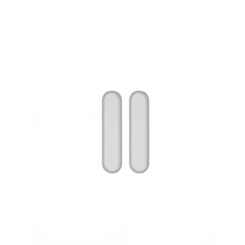 Hard Buttons (Volume) for iPad Air 5 / iPad Air 11" (2024 / 2025) / Air 13" (2024 / 2025) (STARLIGHT)