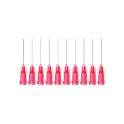 AMAOE Disposable Needles Dispensing Disposal Screw Glue Tips Needle - 1.2 (10 Pcs)