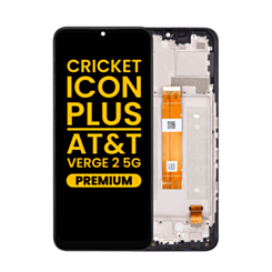 LCD Assembly with Frame for Cricket lcon Plus (2026) (SN333C) / AT&T Verge 2 5G (Premium)
