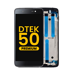 LCD Assembly with Frame for BlackBerry DTEK50 (BLACK) (Premium)