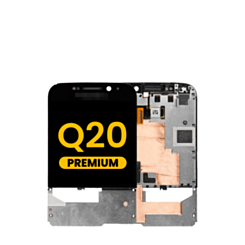 LCD Assembly with Frame for BlackBerry Classic Q20 (BLACK) (Premium)