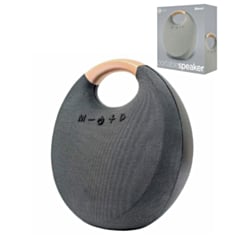 Bytech Bluetooth Portable Fabric Speaker with FM Radio (BLACK) (5W) (Only Ground Shipping)