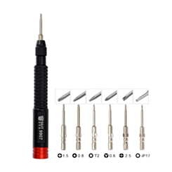 BEST 9909 Adjustable Torque Screwdriver Set (+1.5 / 0.8 / T2 / Y0.6 / +2.5 / IP17)