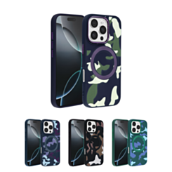 Flower Design Wireless Charging Case for iPhone 16 Pro Max (Only Ground Shipping)