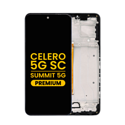 LCD Assembly with Frame for Boost Mobile Celero 5G SC (SN339D) / Summit 5G (SN339D-SMT) (Premium)