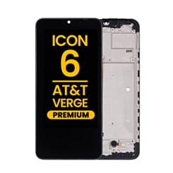 LCD Assembly with Frame for Cricket Icon 6 / AT&T Verge (SL219A) (Premium)