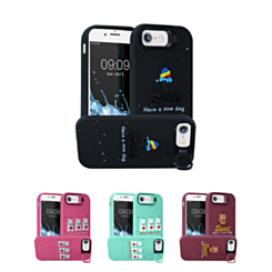 Cute 3D Doll Shockproof Rubber Case for iPhone 7 / 8 (Only Ground Shipping)