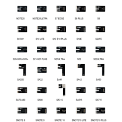 DLZ S800 Tester Flex Cable for Galaxy S Series / Note Series / A Series (30 Pcs)