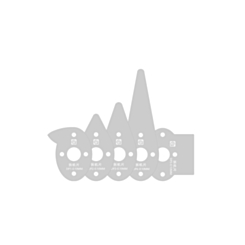 AMAOE EDD-DP1 to 5 Series Egg-Shaped Stainless Steel Dismantling Tool (5 Pcs Set) (Not Returnable)