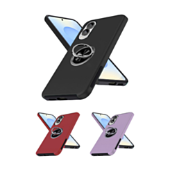 Dual Layer Case with Magnetic Ring for Galaxy S25E (Only Ground Shipping)