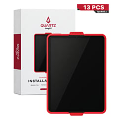 QUARTZ Tempered Glass Molds Compatible All iPad Models (13 Piece Set)