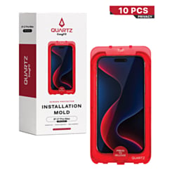 QUARTZ EasyFit Privacy Tempered Glass for 17 Pro Max (Pack of 10)