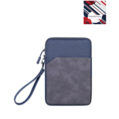 Universal 7-9 Inch Tablet Sleeve with Zipper Pocket and Wrist Strap (BLUE) (Only Ground Shipping)