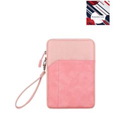 Universal 7-9 Inch Tablet Sleeve with Zipper Pocket and Wrist Strap (PINK) (Only Ground Shipping)