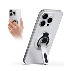 EVO Double-Sided Magnetic Phone Ring Holder & Stand - WHITE (Only Ground Shipping)