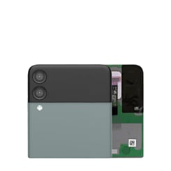Outer OLED Assembly without Frame for Galaxy Z Flip 3 F711 (Green) (Service Pack)